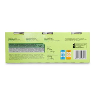 Delhaize | Petits pois | Etuvées | Extra fins | Boîte 