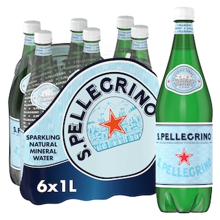 S.Pellegrino | Eau minérale | Légèrement pétillante | PET 