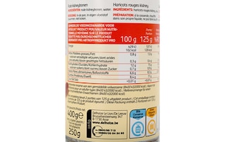 Delhaize | Haricots | Rouges | Kidney 