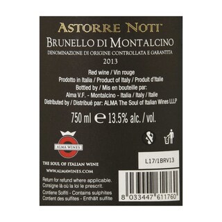 Italie - Italië | Toscana D.O.C.G. | Astorre Noti Brunello di Montalcino 2013 