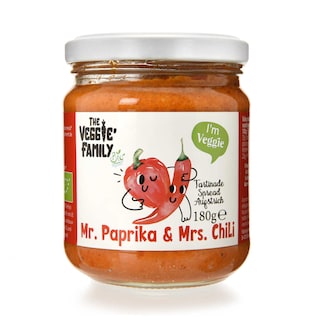 The veggie family | Tartinade | Poivron | Chili | Bio 