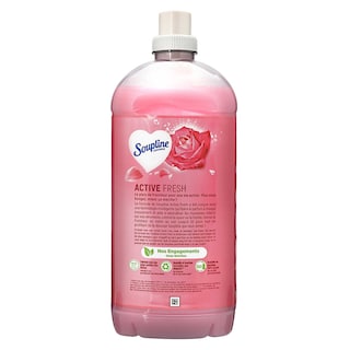 Soupline | Wasverzachter | Active Fresh | Roze | 91DS 2 l