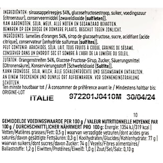 Delhaize | Orange Lanières 