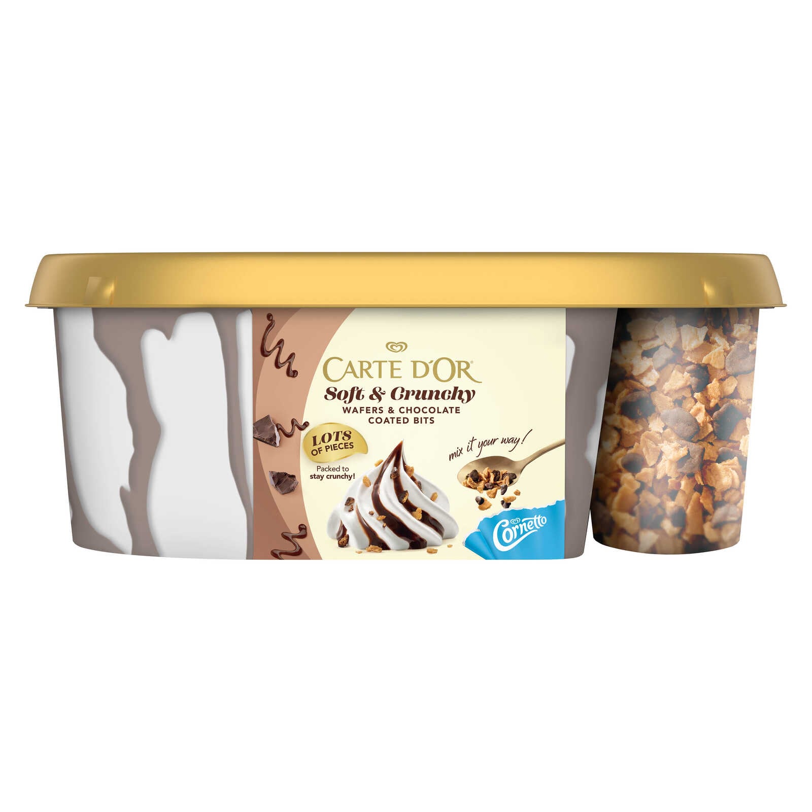 Carte d'Or Ijs | Soft I Chocolade | Topping