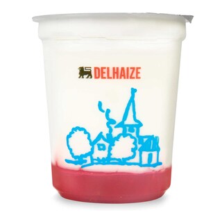 Delhaize | Yaourt | Entier | Fraise 180 gr
