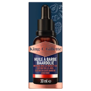 King C Gillette | King C Gillette | 30ml | Huile pour Barbe 3 cl