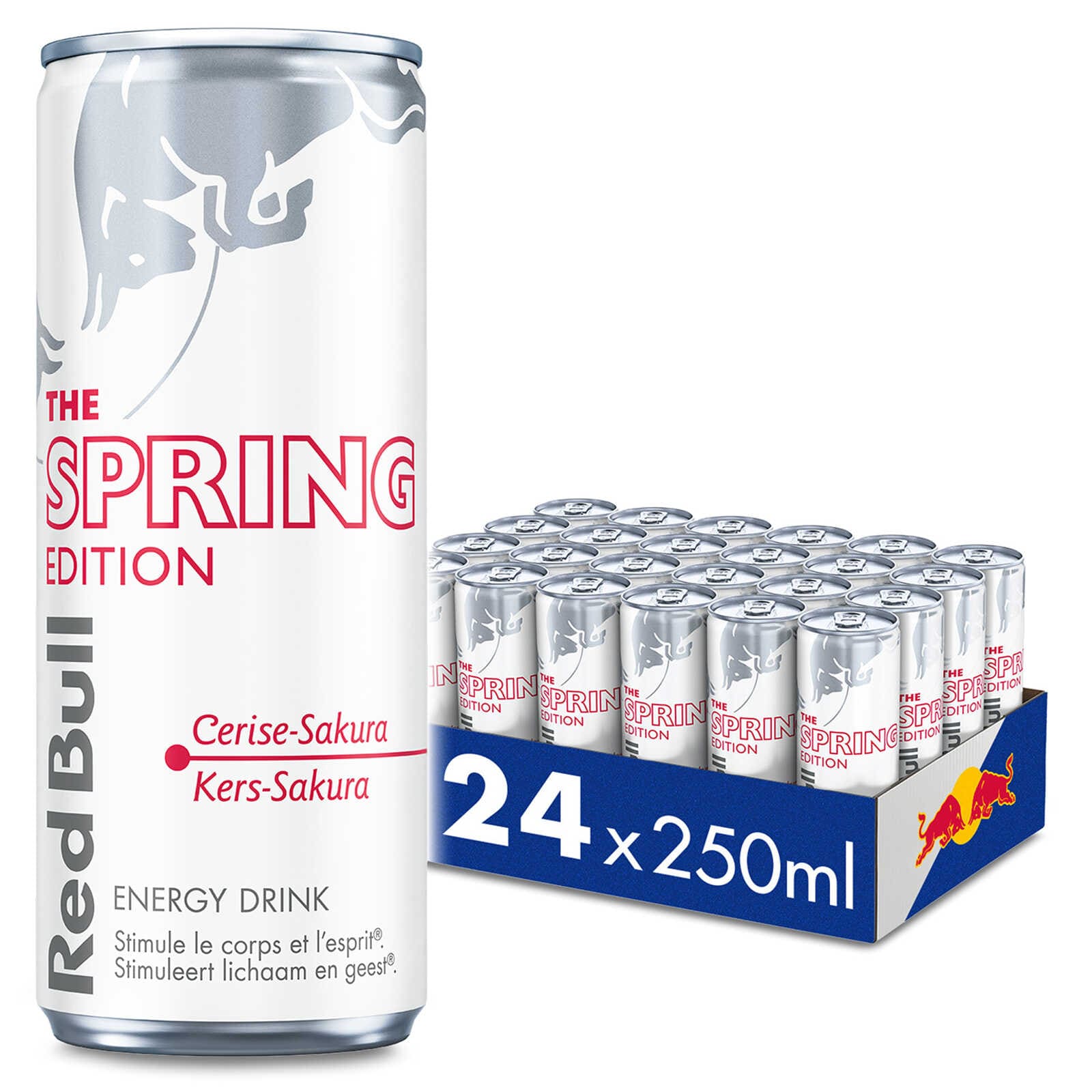 Red Bull | Energy drink | Spring edition | Cherry Sakura | 25 cl