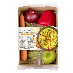 Delhaize | Maaltijdbox | Kip curry 776 gr
