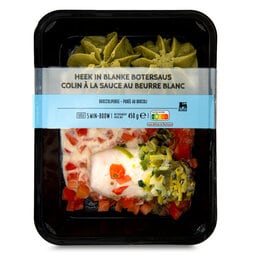 Delhaize | Heekfilet | Blanke botersaus 