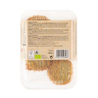 Delhaize | Plant-Based | Mini burger | Broccoli | Veggie | Bio 180 gr