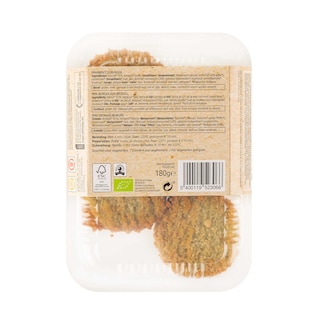 Delhaize | Plant-Based | Mini burger | Broccoli | Veggie | Bio 180 gr