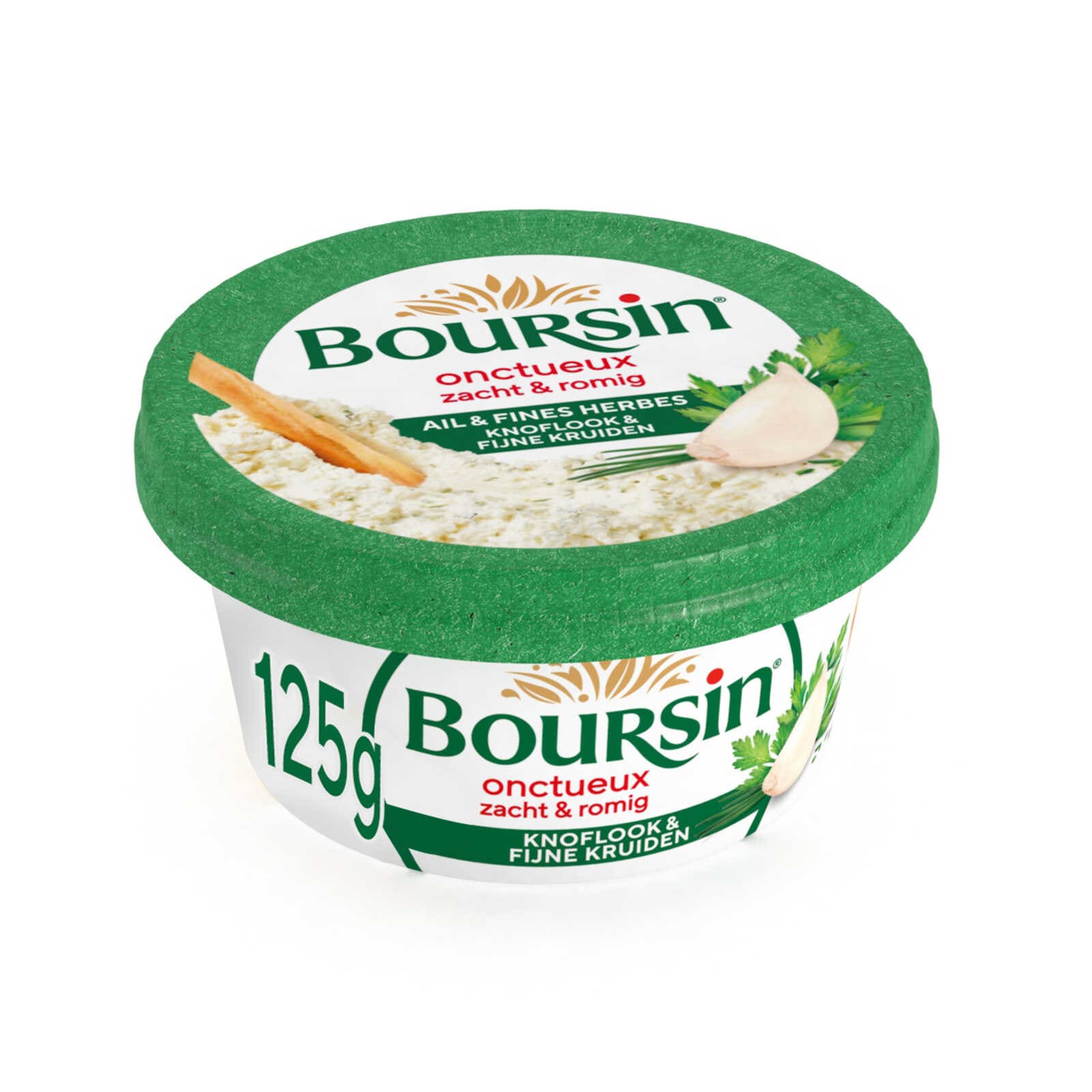 Boursin Kaas | Zacht & Romig Knoflook & Fijne Kruiden