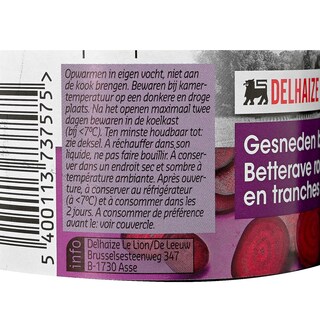 Delhaize | Betteraves rouges 340 gr