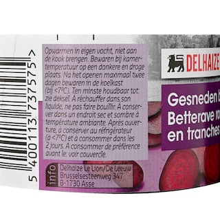 Delhaize | Betteraves rouges 