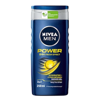 Nivea | Men | Douche Men Power Refresh | 250ml 