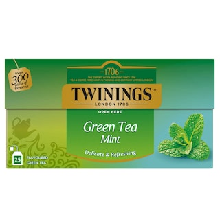 Twinings | Thé | Vert | Menthe | Sachets 38 gr