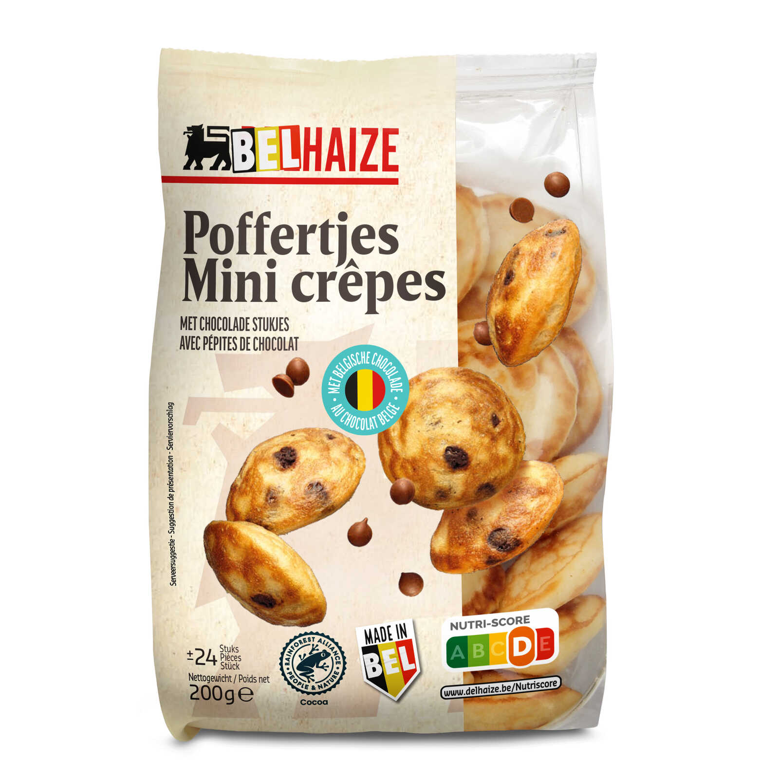 Delhaize Poffertjes | Chocolade