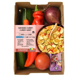 Delhaize | Maaltijdbox | Groene curry 