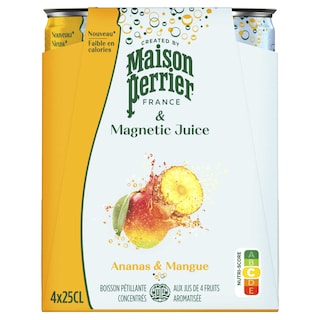 Maison Perrier | Magnetic Juice | MagneticJuice | Limonades | Ananas/Mango 