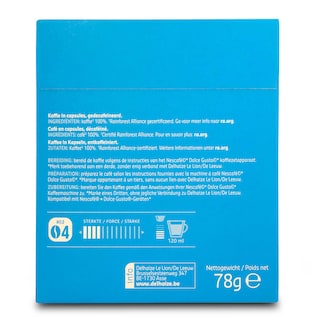 Delhaize | Café | Lungo | Décaféiné | Caps 