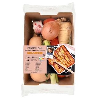 Delhaize | Maaltijdbox | Canneloni | Pastinaak 1,171 kg