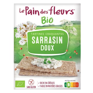 Le pain des fleurs | Crackers | Milde boekweit | Bio 