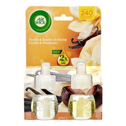 Air Wick | Navulling | Luchtverfrisser | Vanille & Shea boter 2 st