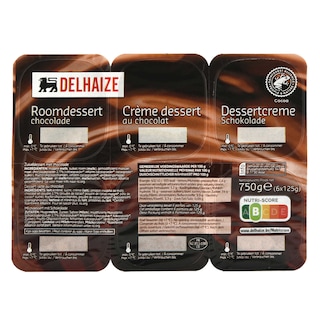 Delhaize | Roomdessert | Chocolade 