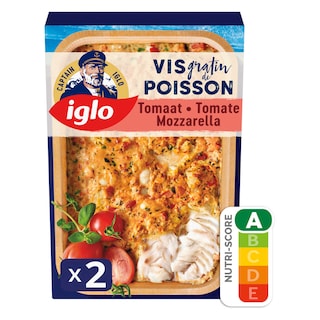 Iglo | Gratin de Poisson | Tomate Mozzarella 