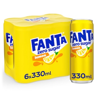 Fanta | Zero Sugar | Lemon | Blik 