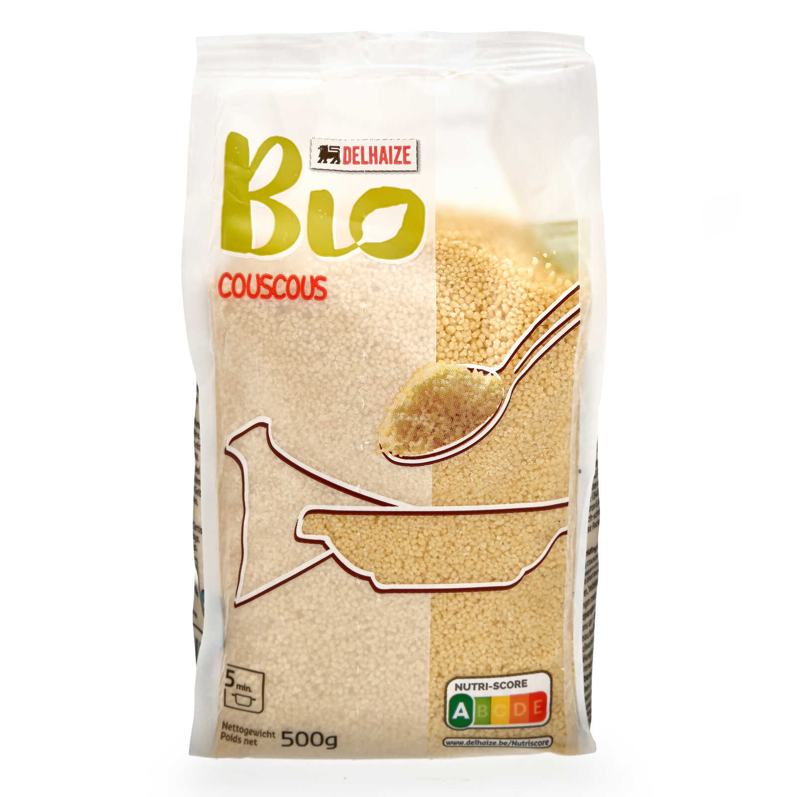 Delhaize Couscous | Hard tarwegriesmeel | Bio