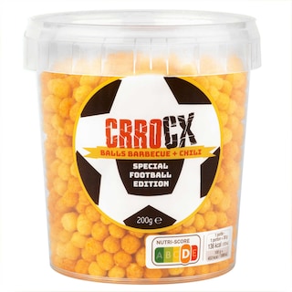 Crrocx | Maisballetjes | Barbecue | Chili 