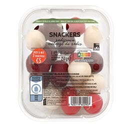Delhaize | Radis mix | Snack 250 gr