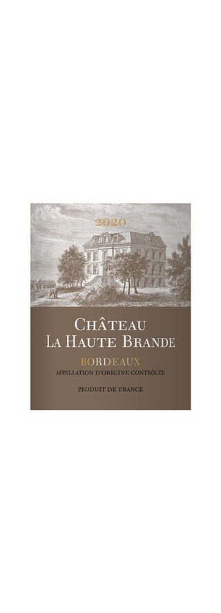 Chateau La Haute Brande | 2020 75 cl