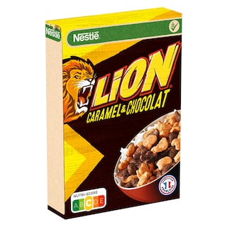 Nestlé | Lion | Ontbijtgranen |  Chocolade & Karamel 