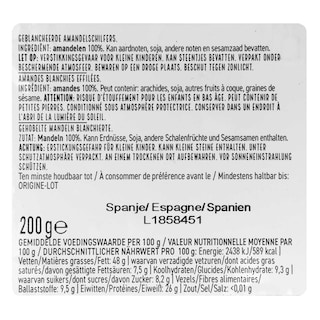 Delhaize | Amandes | Effilées 200 gr