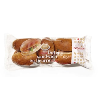 La Lorraine | Sandwich met boter 10 x 45g 450 gr