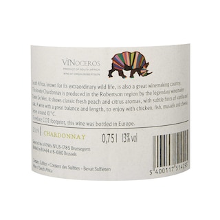 SOUTH AFRICA - ROBERTSON | Robertson | Vinoceros Chardonnay Blanc 