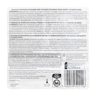 Delhaize | Italiaanse schotel 100 gr