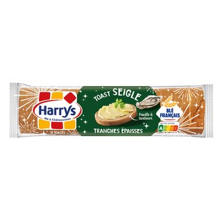 Harrys | Toast | Seigles 250 gr