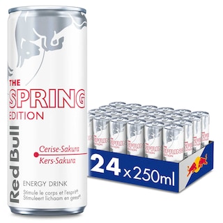 Red Bull | Energy drink | Spring edition | Cherry Sakura 