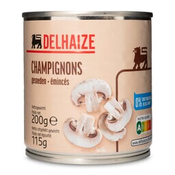 Delhaize | Champignons | Emincés 115 gr