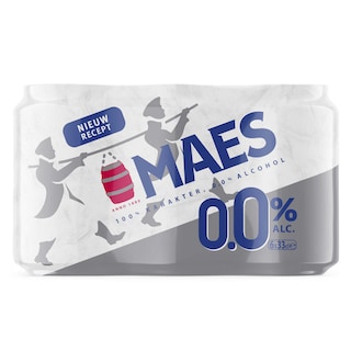 Maes | Bier | Zonder alcohol | Blik 