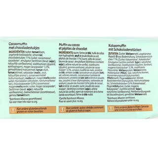 Delhaize | Muffins | Chocolade 300 gr