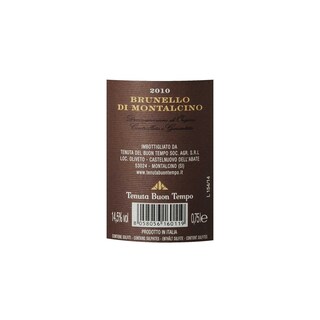 Italie - Italië | Toscana D.O.C.G. | Brunello Di Montalcino Buon Tempo 10 Rood 