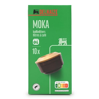 Delhaize | Café | Moka | Filtres 