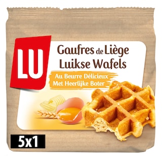 LU | Biscuits | Gaufres De Liège | Beurre 