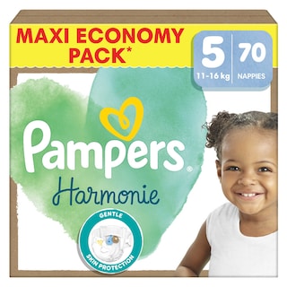 Pampers | Harmonie | Langes | Taille 5 | Maxi Pack 