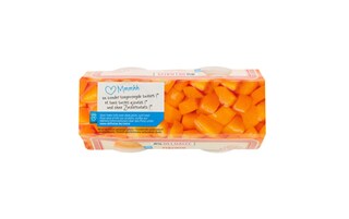 Delhaize | Pêches | Morceaux | Jus | Cups 