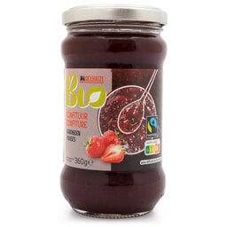 Delhaize | Bio | Confiture | Fraises | Bio | FT 
